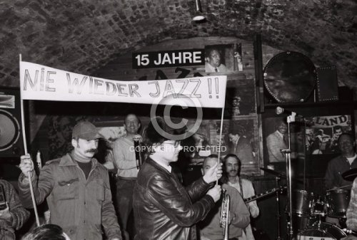 JAZZLAND 1987 PROTEST